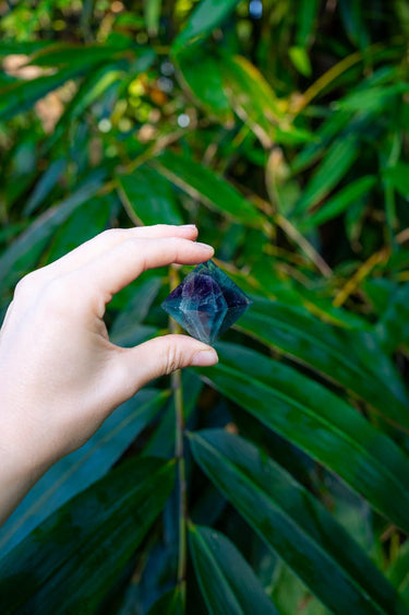 Fluorite Octahedron